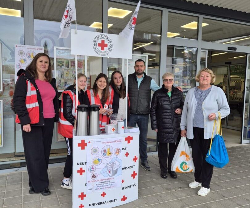 SOLIDARNOST NIJE RIJEČ – TO JE DJELO: NAŠE VOLONTERKE U AKCIJI CRVENOG KRIŽA