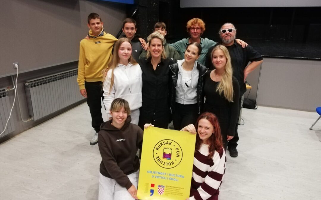 RUKSAK (PUN) KULTURE DONIO JE JEDINSTVENU RADIONICU NAŠIM UČENICIMA!