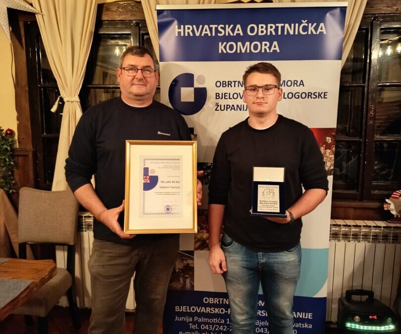 DALIBORU VRANJEŠU URUČENA PLAKETA „MLADE RUKE“