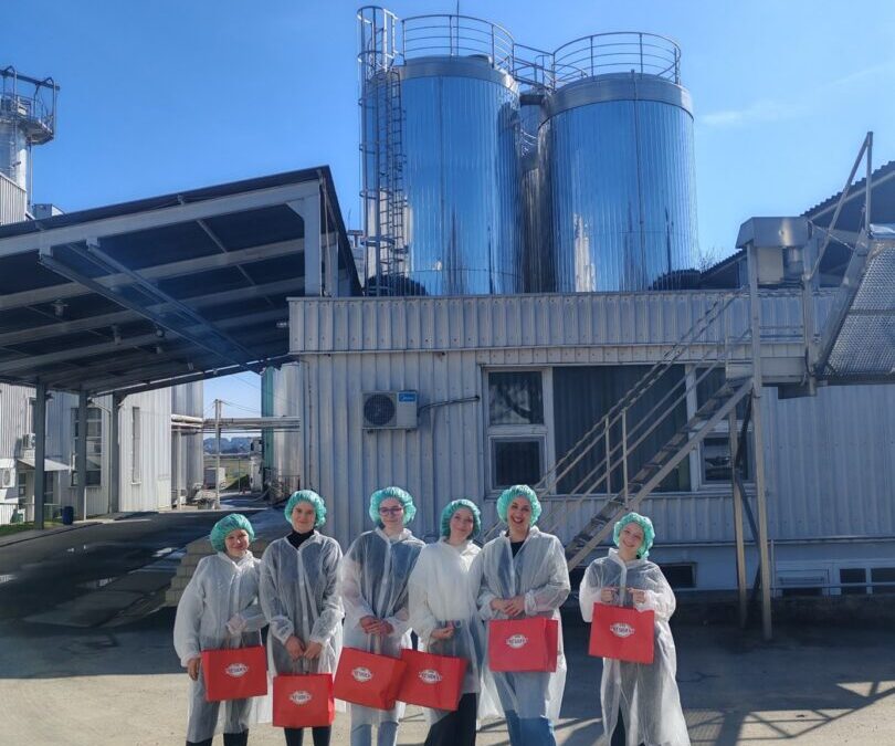 STRUČNI POSJET TVRTKI DUKAT MLIJEČNA INDUSTRIJA D.D. – POGON U BJELOVARU